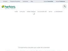 Tablet Screenshot of herbora.es